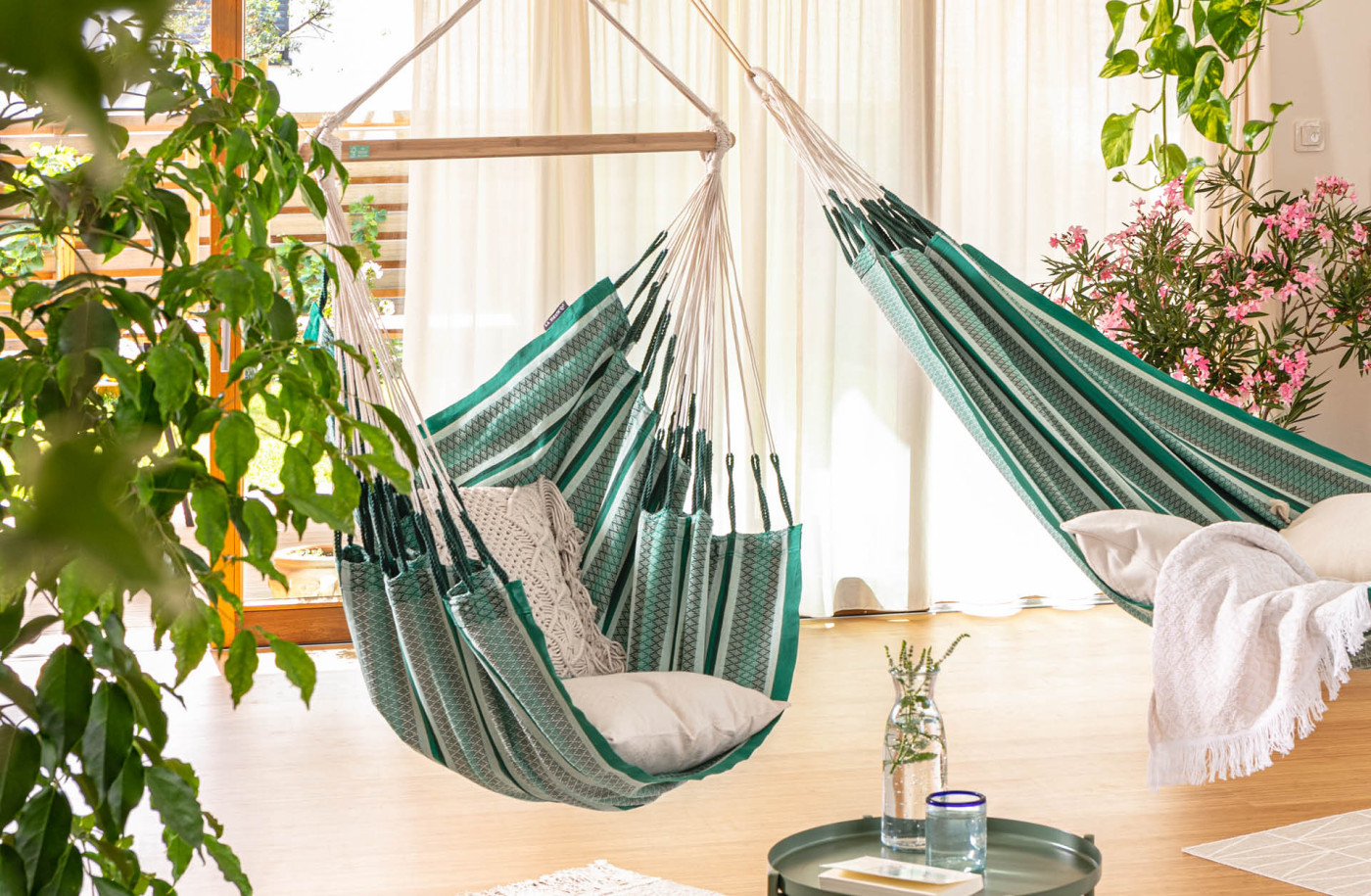 Habana Agave - Organic Cotton Kingsize Hammock Chair