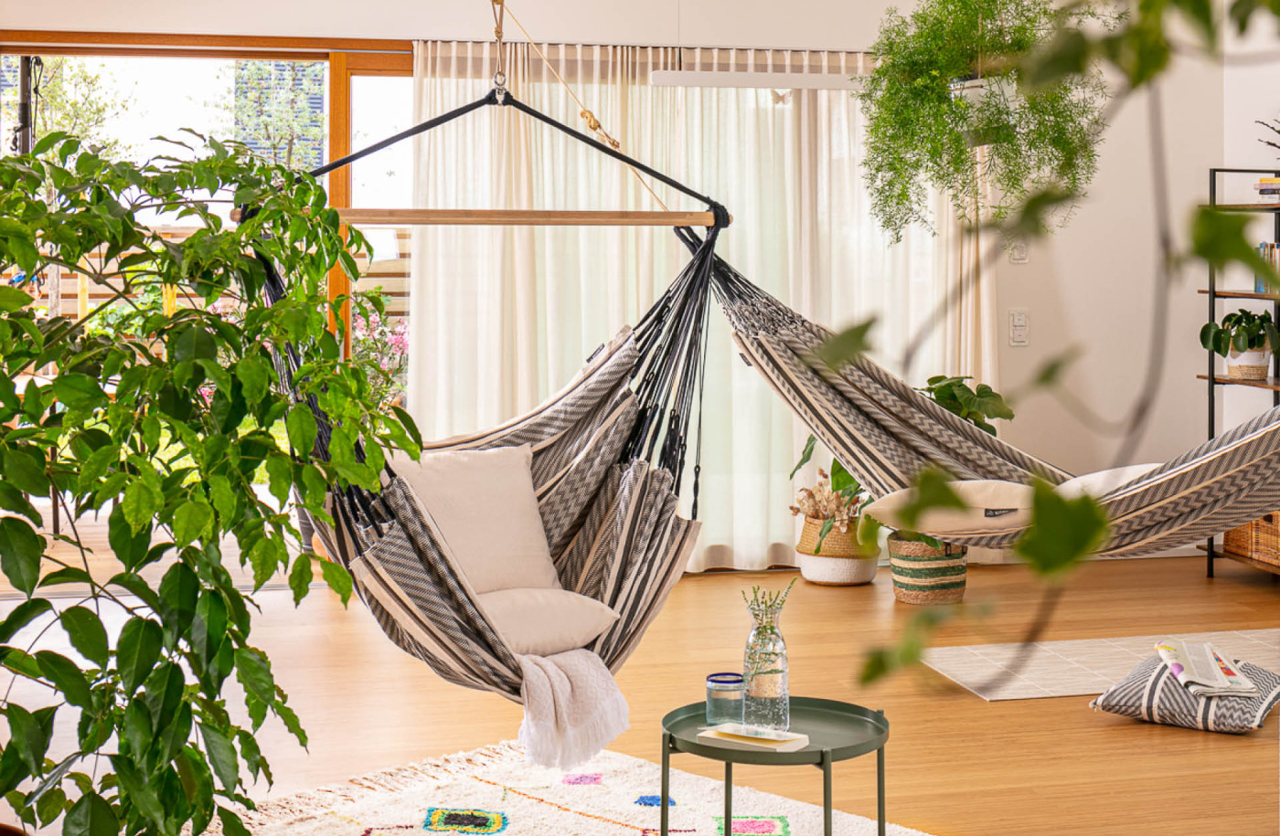 Habana Zebra - Organic Cotton Comfort Hammock Chair