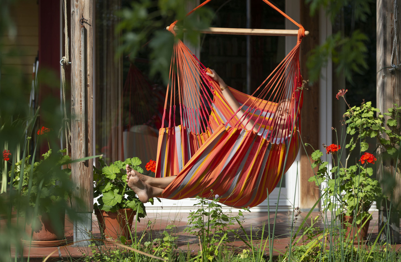 Domingo Lime - Chaise-hamac Comfort outdoor
