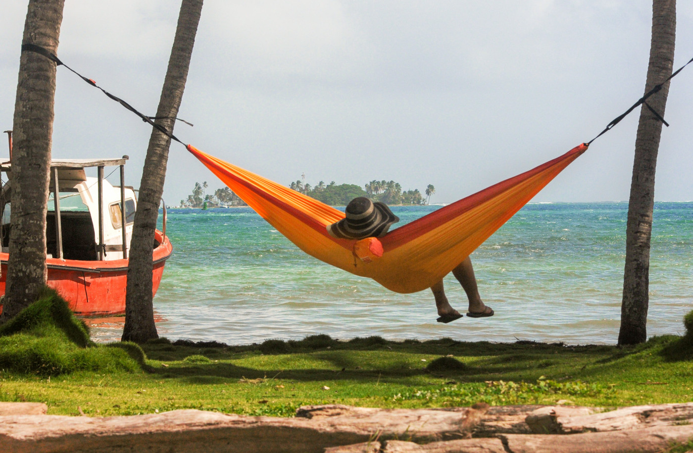 Colibri 3.0 Passionflower - Double Travel Hammock with Suspension