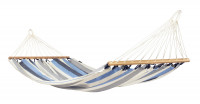 Alisio Sea Salt - Singel hängmatta med träkarmar outdoor