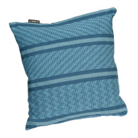 Cariño Blue Zebra - Organic Cotton Cover for Hammock Pillow