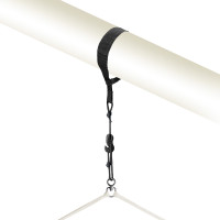 TreeMount Black - Tree and Pole Suspension Set for Hammock Chairs