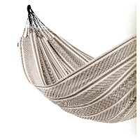 Flora Zebra - Klasyczny hamak dwuosobowy wykonany z bawełny organicznej